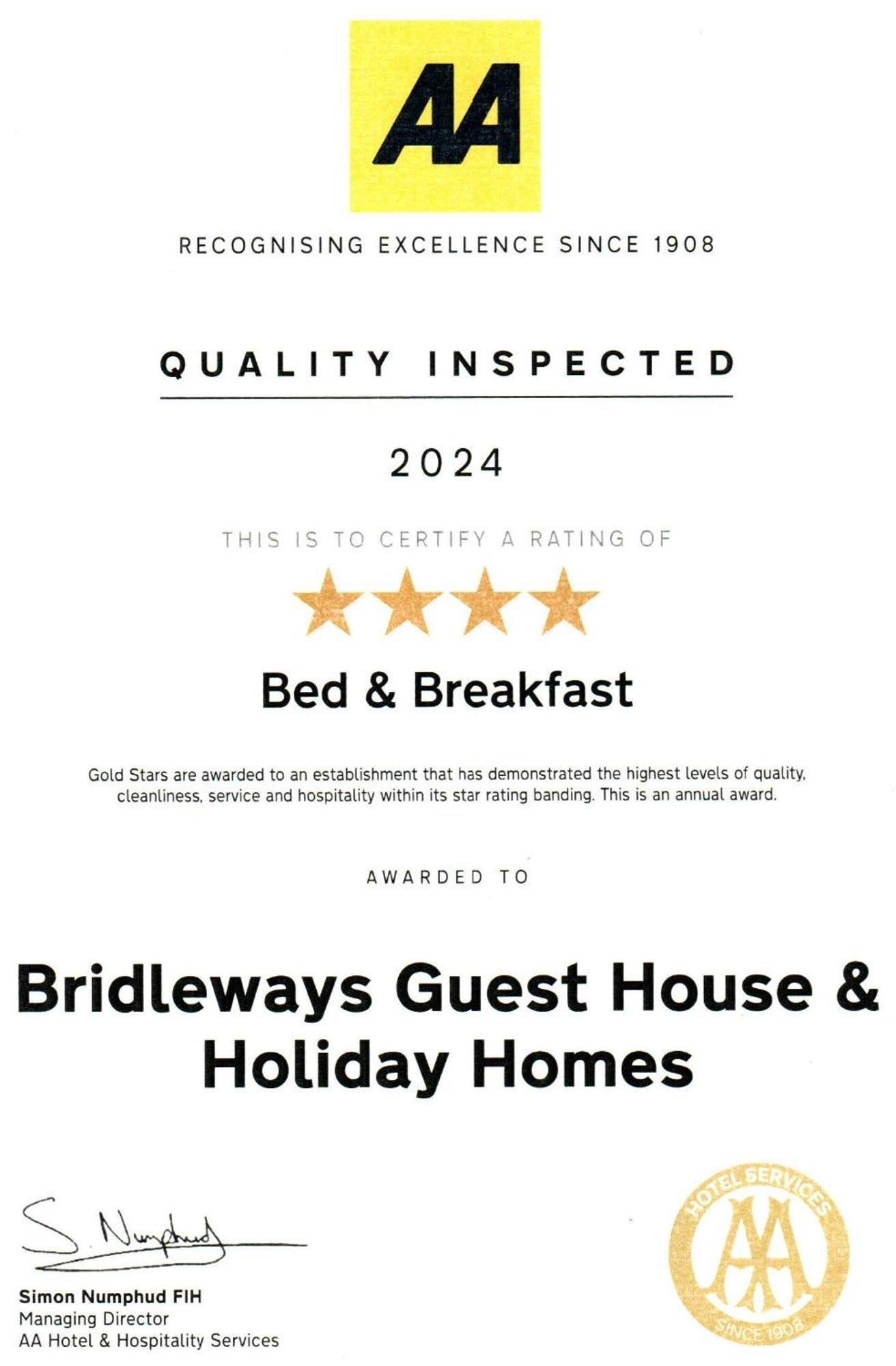 Bridleways Guesthouse & Holiday Homes マンスフィールド エクステリア 写真